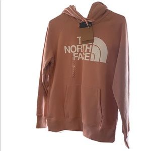 NWT The North Face Pink branded hoodie size M